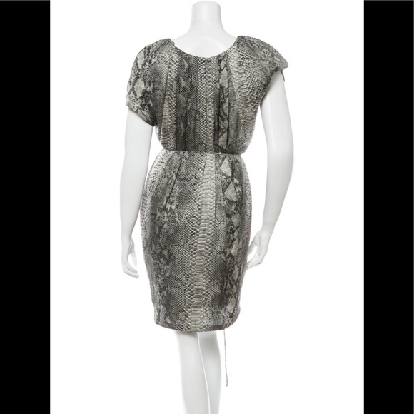 Stella McCartney Snake Print Silk Dress - Picture 2 of 9